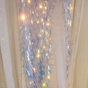NWT Iridescent Sequence Skirt
